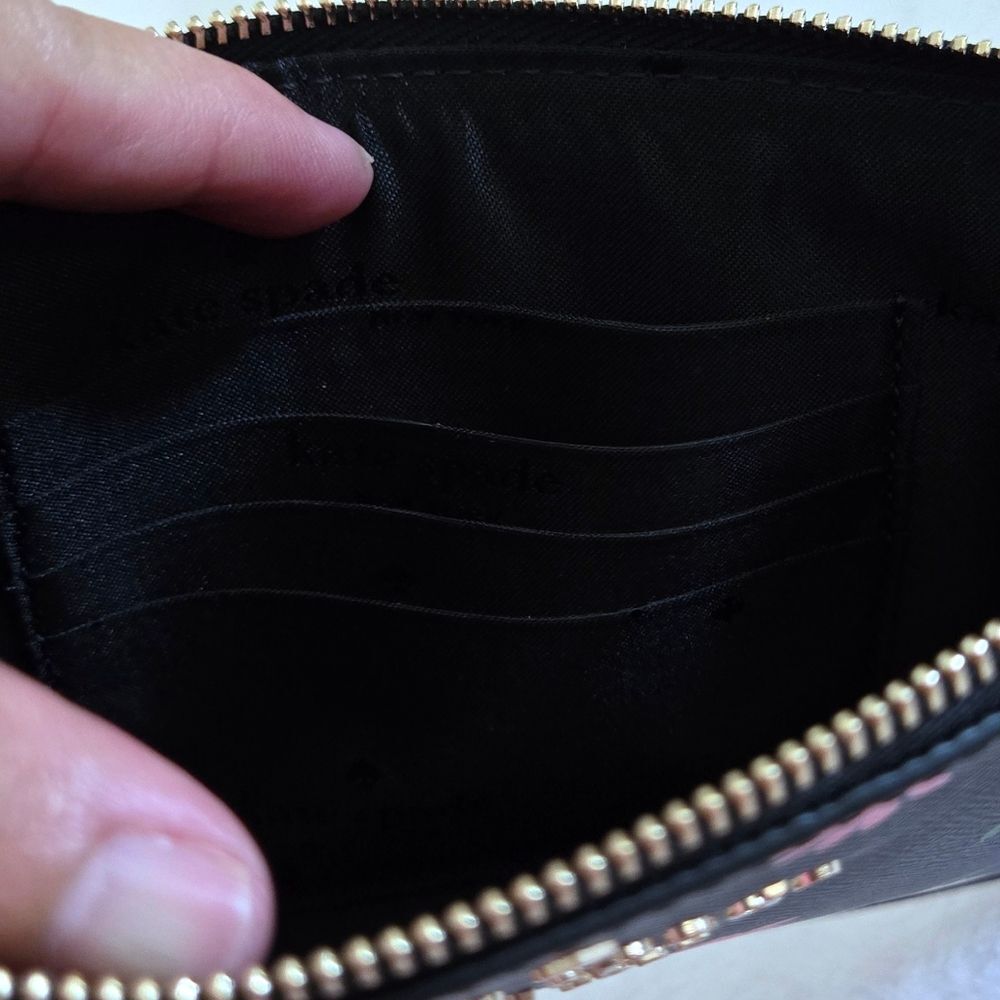 ✨️HP 2X✨️ Kate Spade♠️ Medium "Cameron" L-Zip Wristlet - NWT - Picture 8 of 16